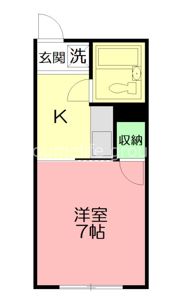 ビューハイツの間取り画像