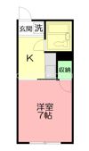 ビューハイツの間取り画像