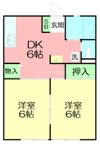 リバーサイドハイツAの間取り画像