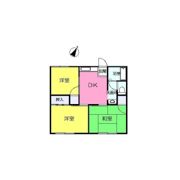 山百合ハイツ1号棟の間取り画像