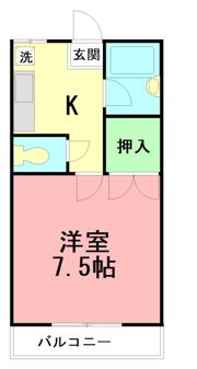 フレグランスCの間取り画像