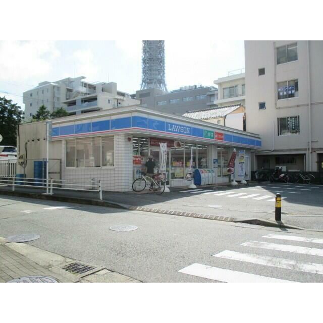 近くのローソン藤沢朝日町店まで334m（徒歩5分）