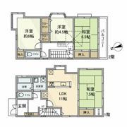 田村戸建の間取り画像