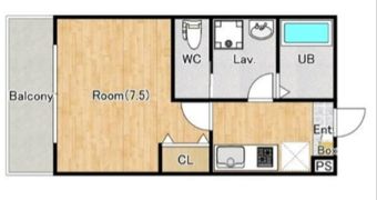 ジーメゾンゼフィールの間取り画像