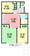 グレースナイン湘南の間取り画像