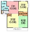 ガーデンコートAの間取り画像