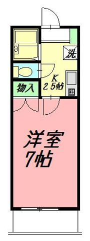 メゾン鵠沼石上の間取り画像