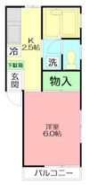プレジール秦野の間取り画像