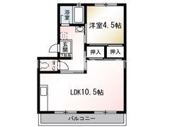山口マンションの間取り画像