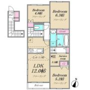 クレストール湘南の間取り画像