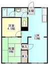 フォーブル酒匂Dの間取り画像