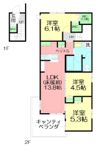 Park Hillsの間取り画像