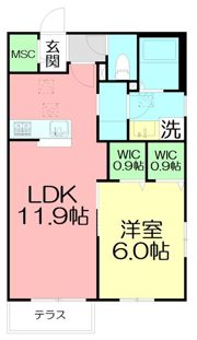 malma kugenumaの間取り画像