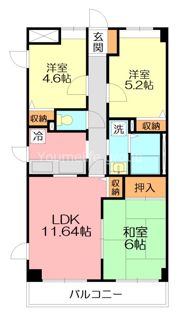 ヴァン・クレールの間取り画像