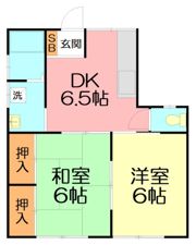 佐藤ハイツの間取り画像