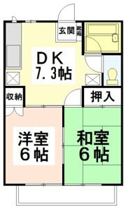 シュトラーセ藤沢 A棟の間取り画像