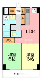 ウィンベルコーラス平塚第13の間取り画像
