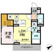 ウィステリアの間取り画像