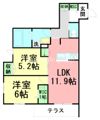 maison de 風花の間取り画像