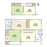 桂台西1丁目貸家の間取り画像