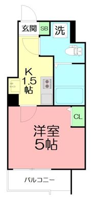 Comodo Hon－atsugiの間取り画像