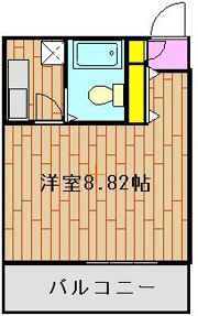 吉徳マンションの間取り画像