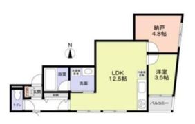 SOUTHERN VILLAGE Iの間取り画像