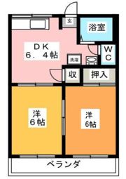 久松ハイツの間取り画像