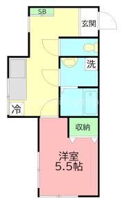 第5野本ビルの間取り画像