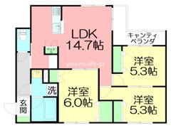 プルミエール湘南二宮IIの間取り画像