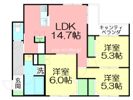 プルミエール湘南二宮IIの間取り画像