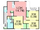 プルミエール湘南二宮IIの間取り画像
