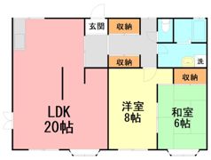 ファミール海老名の間取り画像