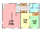 ファミール海老名の間取り画像