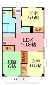 UNO PALACEの間取り画像