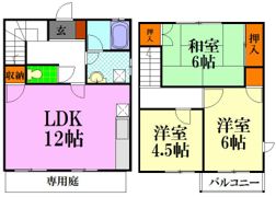サンヒルズ藤沢2号棟の間取り画像