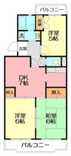 ハイツエントピアの間取り画像