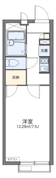 レオパレスパレヴィアーノの間取り画像