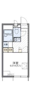 レオパレスベルウッドの間取り画像