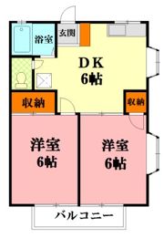 おのハイツの間取り画像