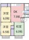 湘南フラワーハイツ1号棟の間取り画像