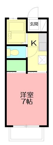 シャルム熊谷IIの間取り画像