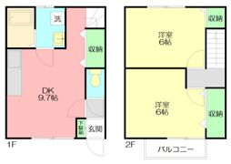 DUPLEXの間取り画像