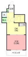 レジデンス湘南台の間取り画像