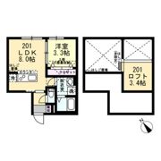 アクアリーヴ東海岸の間取り画像