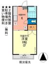 ハイツ宮の前の間取り画像