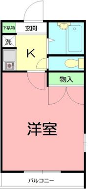 レジデンスジュネスの間取り画像