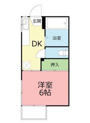 コーポハピネスの間取り画像