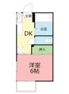 コーポハピネスの間取り画像