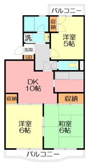 エスティアの間取り画像